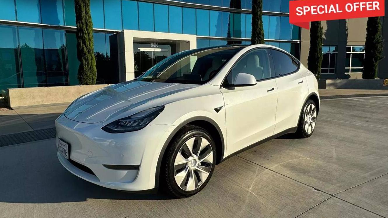 TESLA MODEL Y 2021 5YJYGDEE7MF216378 image